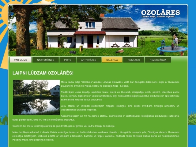 Ozolāres lauku māja, 